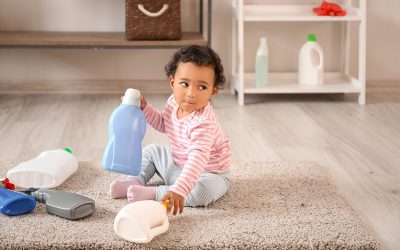 Tips to Safely Clean a Home with Children